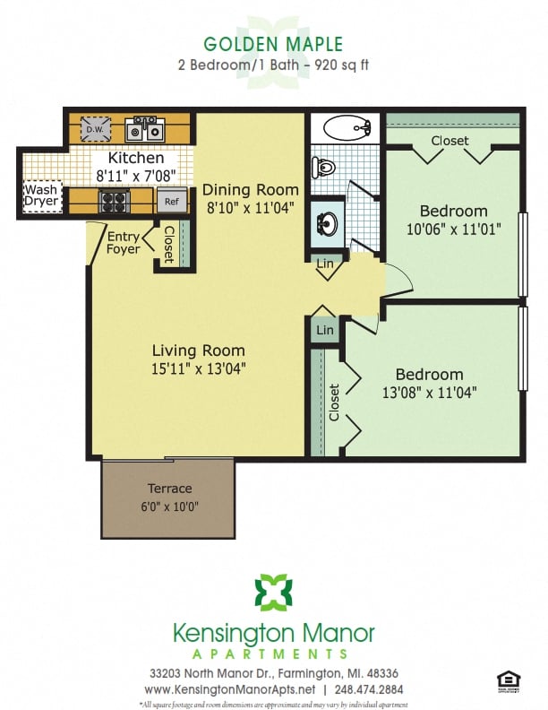 Golden Maple floor plan